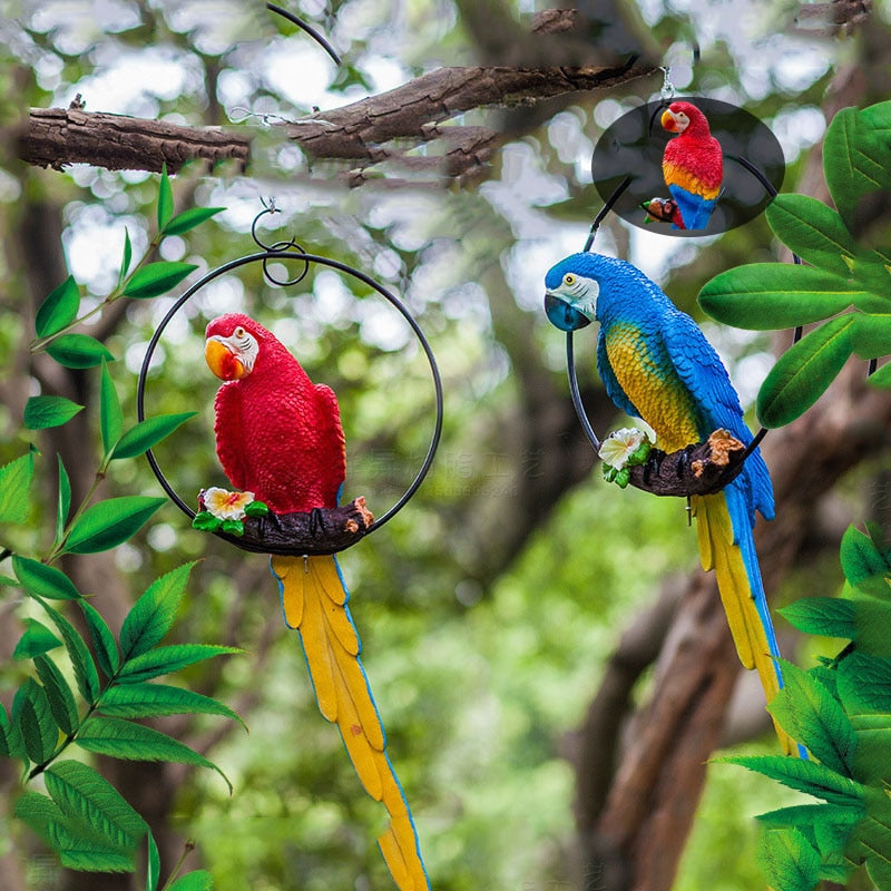 Garden Decoration Miniature Parrot