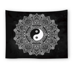 3D Printed Lotus Wall Hanging Tapestry