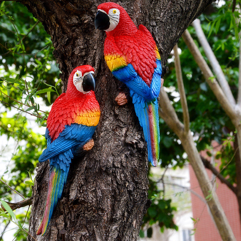 Garden Decoration Miniature Parrot